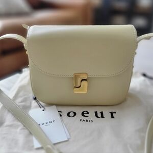 Soeur BELLISSIMA MINI - Cross body bag - Jaune Pale Yellow.